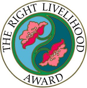 Premio "The Right Livehood Award". Premio Nobel alternativo 